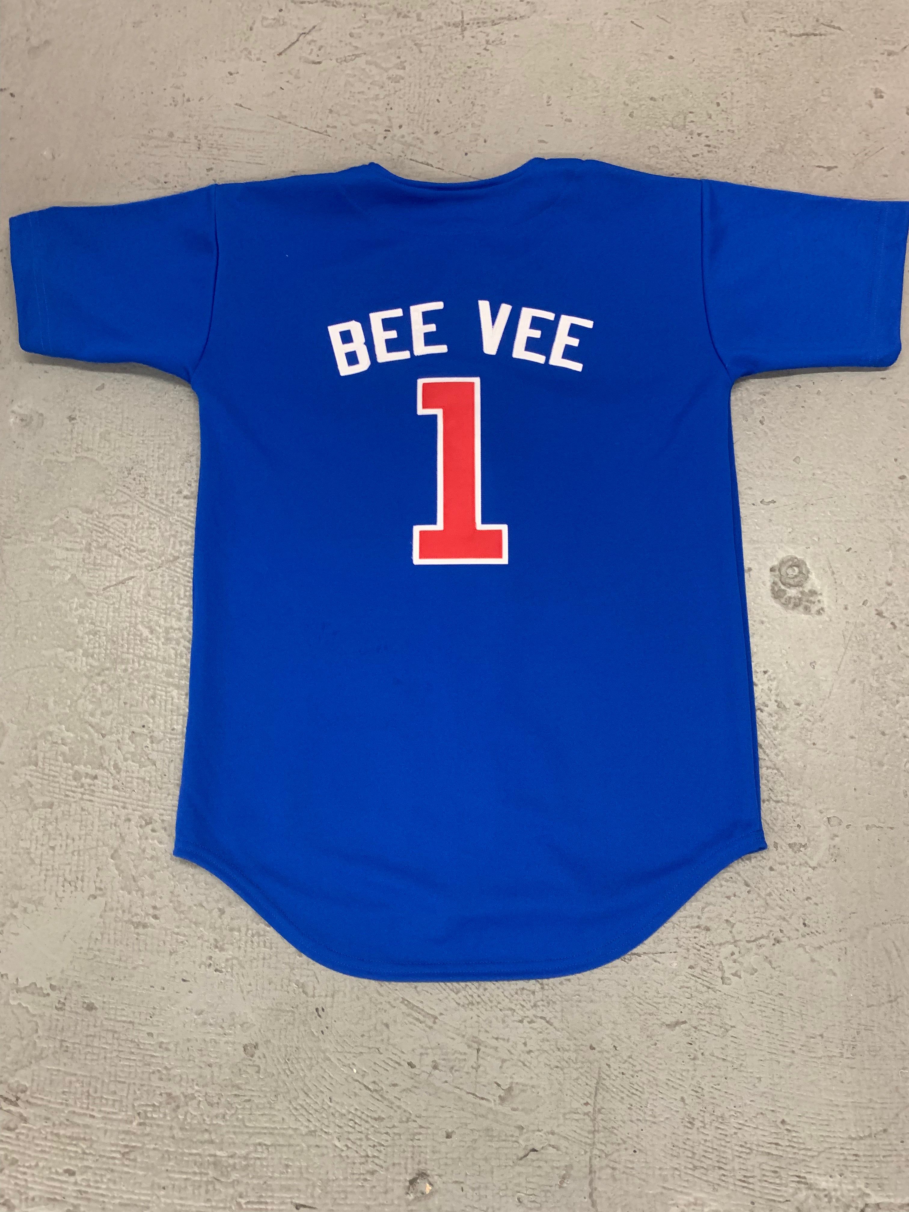 Wrigley Baseball Jersey (CUSTOM) - BLUE