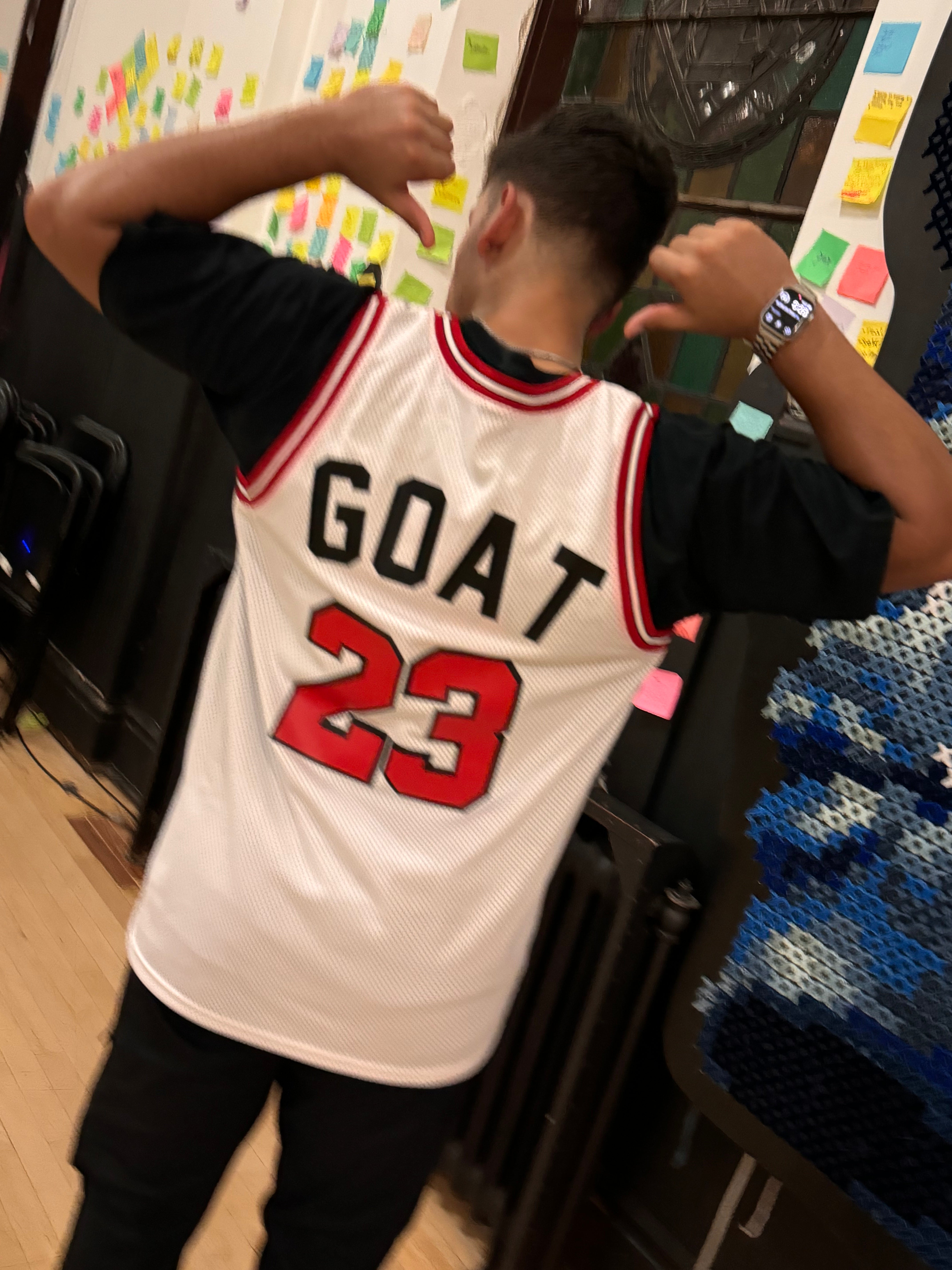 #23 GOAT - Legend Edition Jersey - RED