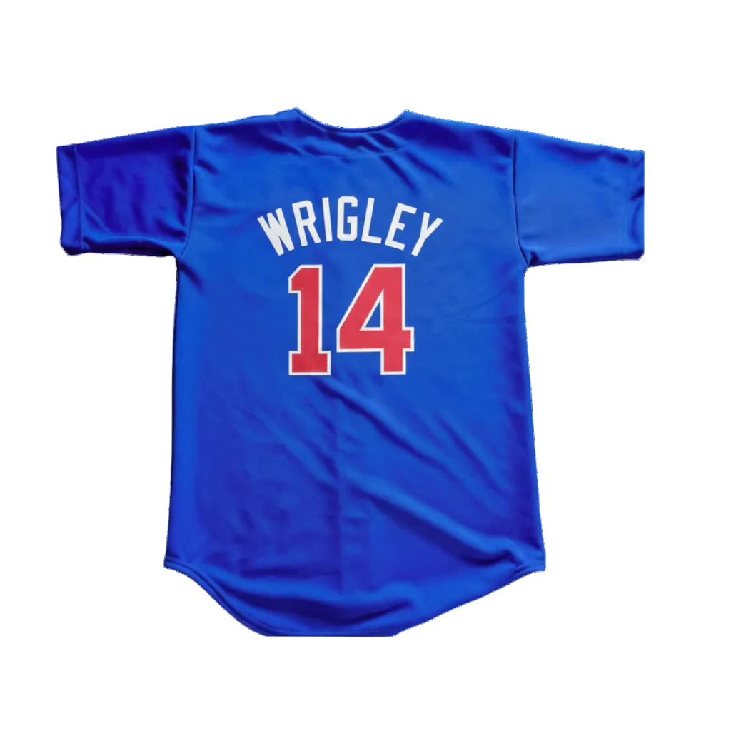 #14 WRIGLEY Baseball Jersey