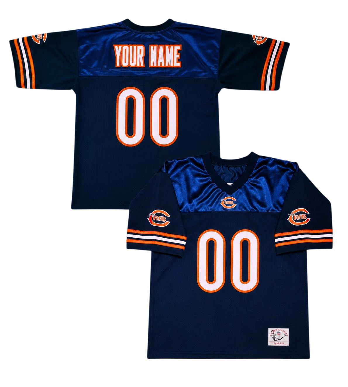 MDW MNSTR Football Jersey (CUSTOM) - NAVY BLUE