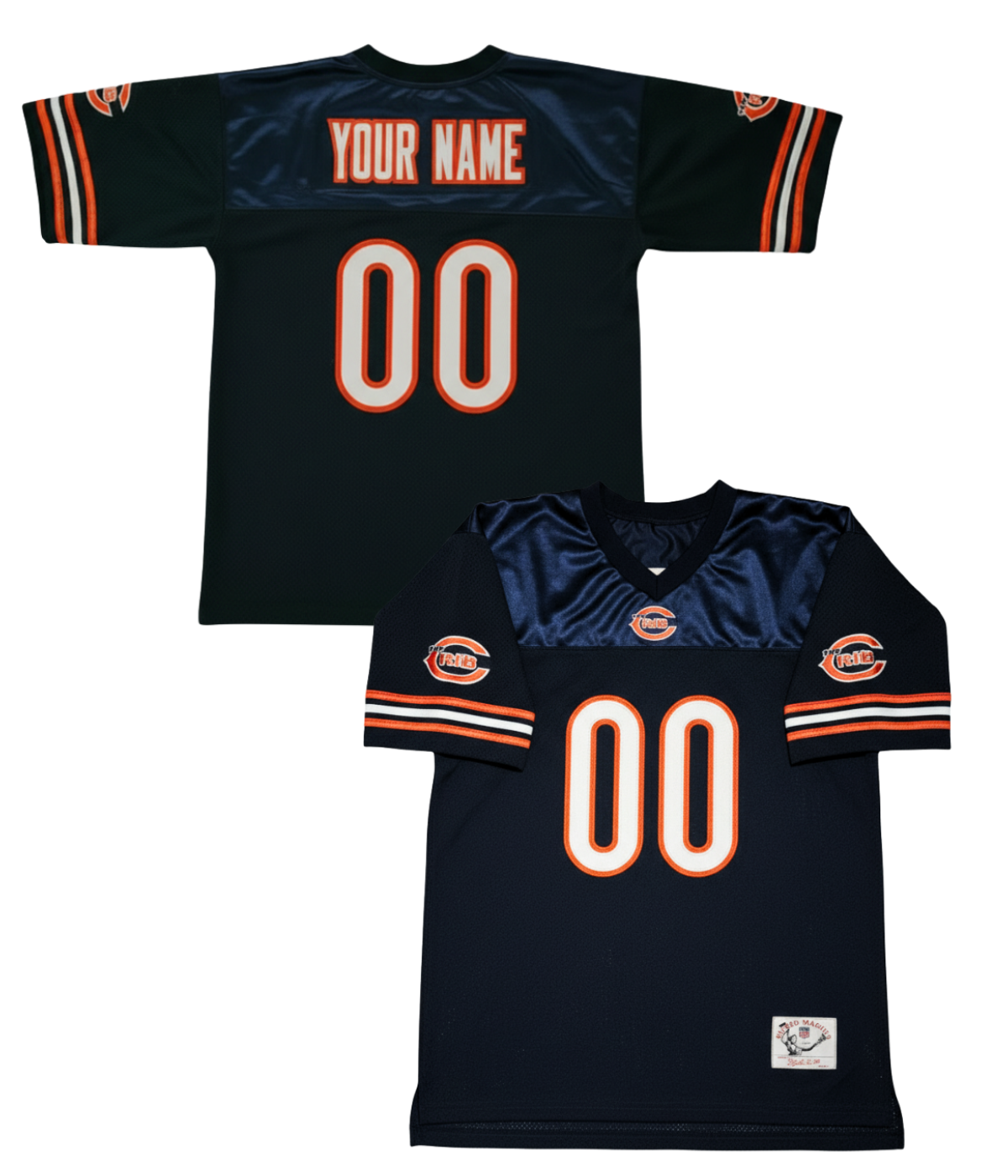 MDW MNSTR Football Jersey (CUSTOM) - NAVY BLUE