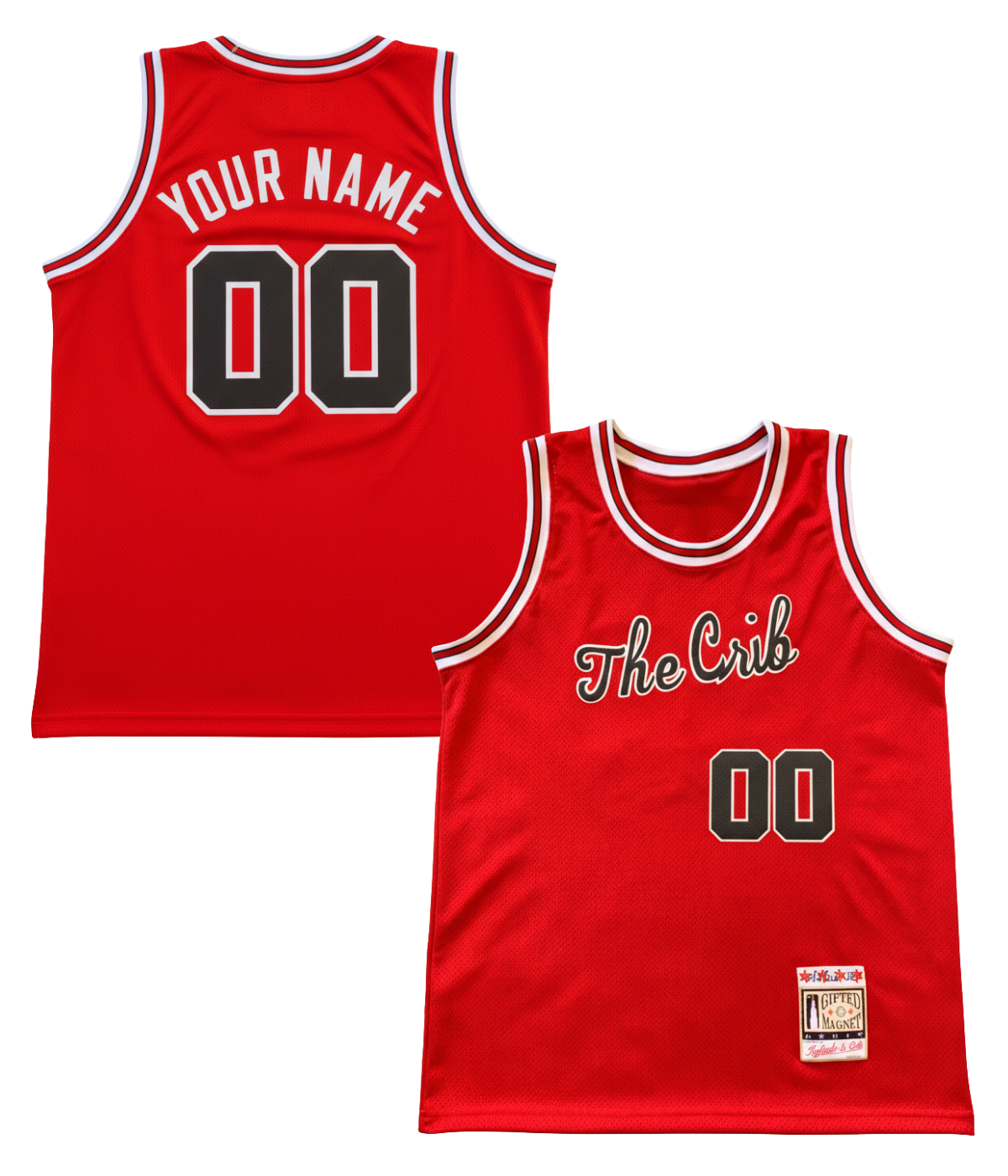 Basketball Jersey (CUSTOM) - RED