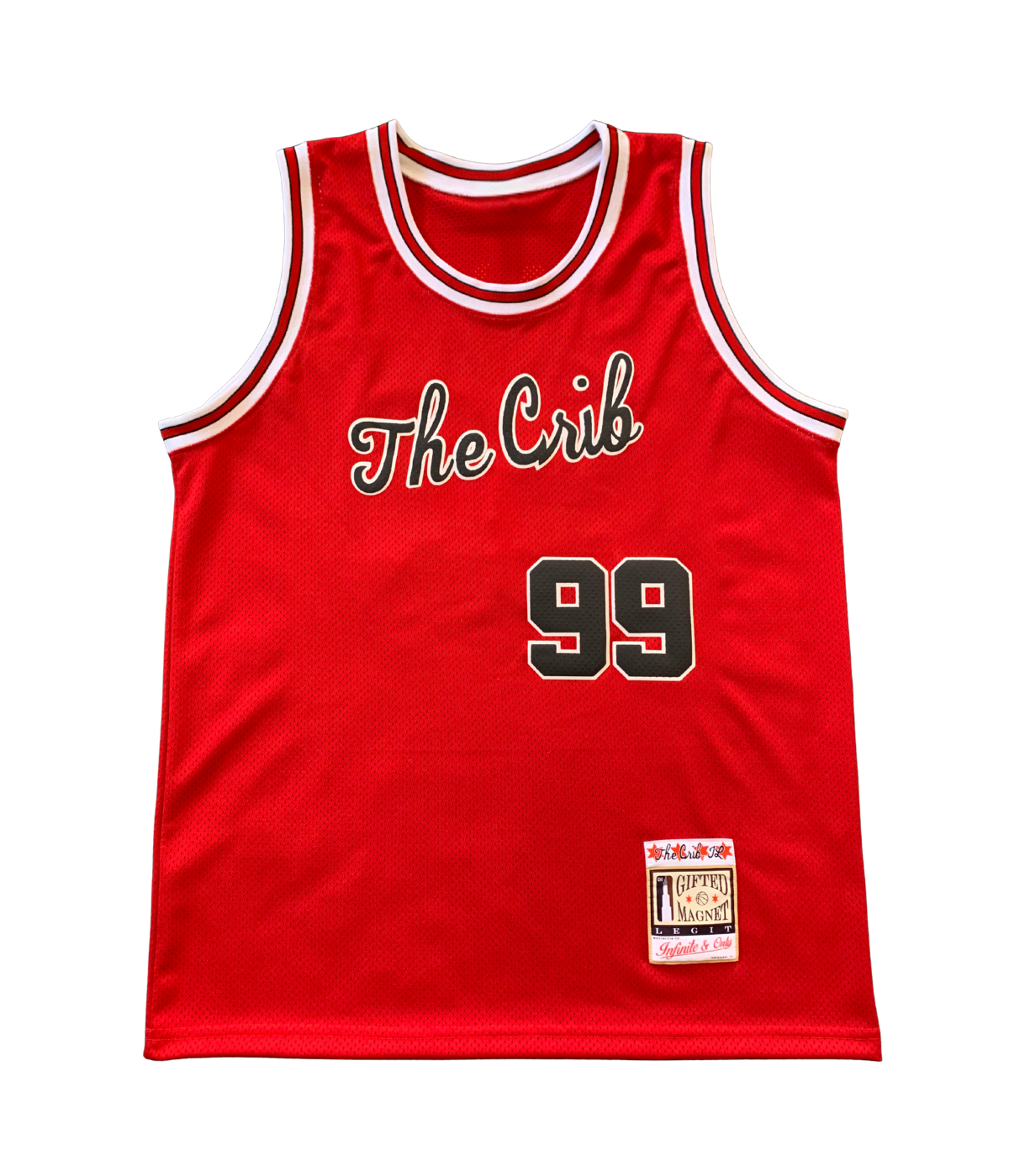 PLAYER #99 The Crib® Jersey Legends Edition - RED