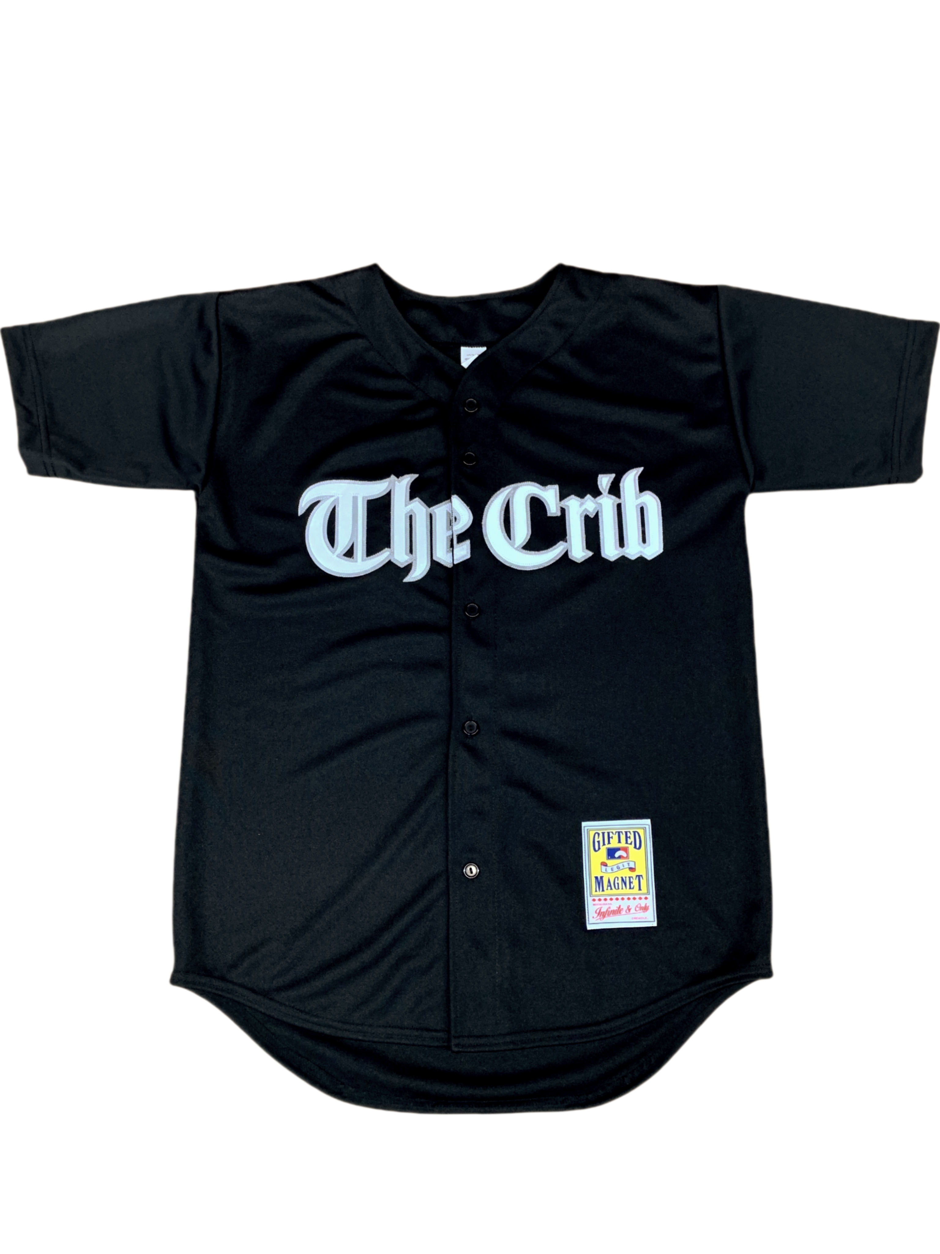 Comiskey Baseball Jersey (CUSTOM) - BLACK