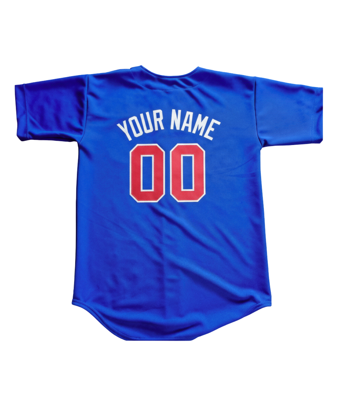 Wrigley Baseball Jersey (CUSTOM) - BLUE