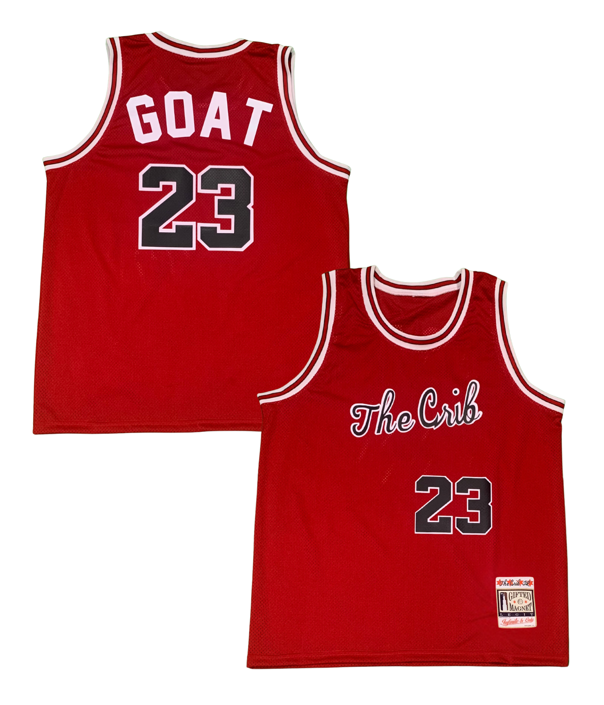 GOAT #23 The Crib® Jersey Legend Edition - RED