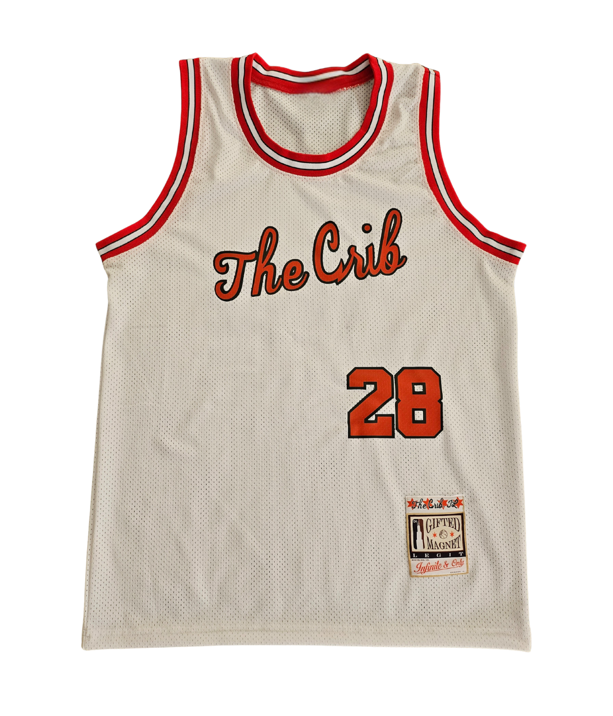 The Crib® Custom Jersey - WHITE